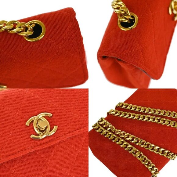 authenticity guaranteed CHANEL CC Logo Mini Matelasse Chain Shoulder Bag - Picture 13 of 16